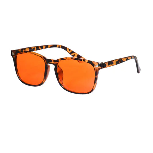 Modern Leopard-Orange lens